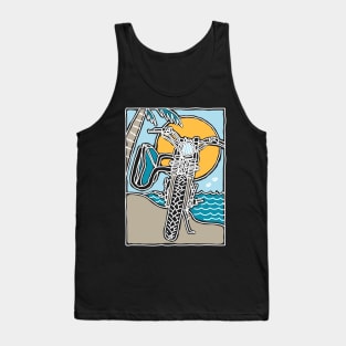 Ride and Surf (for Dark Color) Tank Top